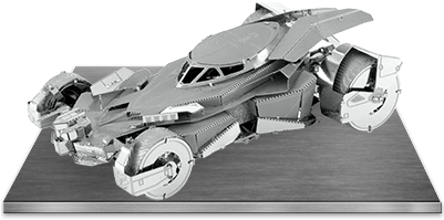 Picture Of Batman - 3d Metal Model Batmobile (400x300), Png Download