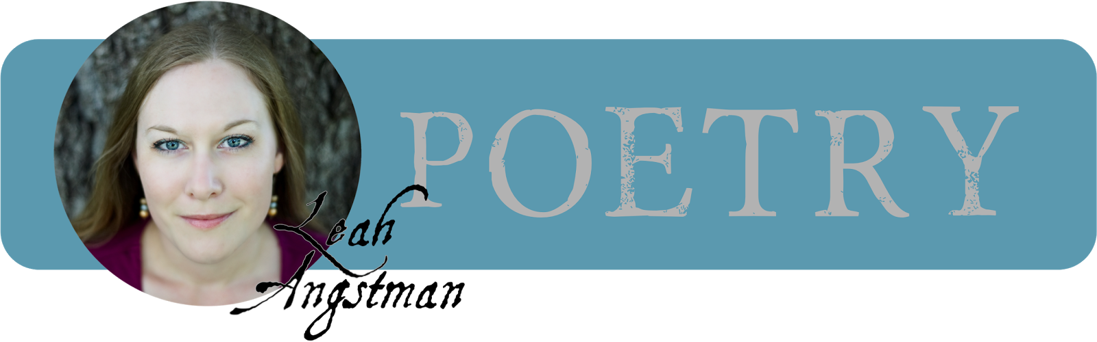 Poetry - Leah Angstman (1600x500), Png Download