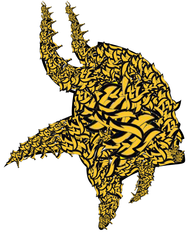 Vikings Logo But It's Just "vikings Logo But It's Just - Minnesota Vikings Logo (625x768), Png Download
