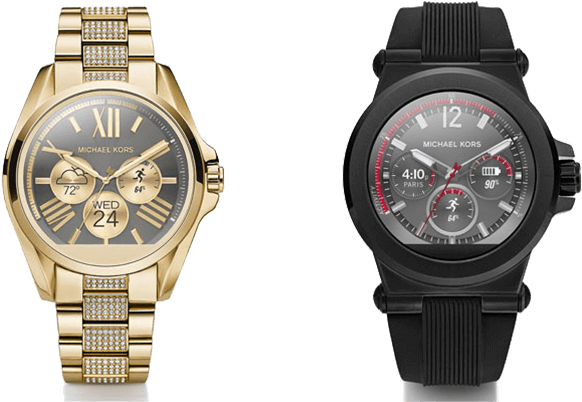 Michael Kors Access Bradshaw Wearable With A Snapdragon - Michael Kors Smartwatch Preis (905x500), Png Download