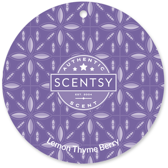 Lemon Thyme Berry Scentsy Scent Circle - Scentsy Scent Pak Sugared Cherry (600x600), Png Download