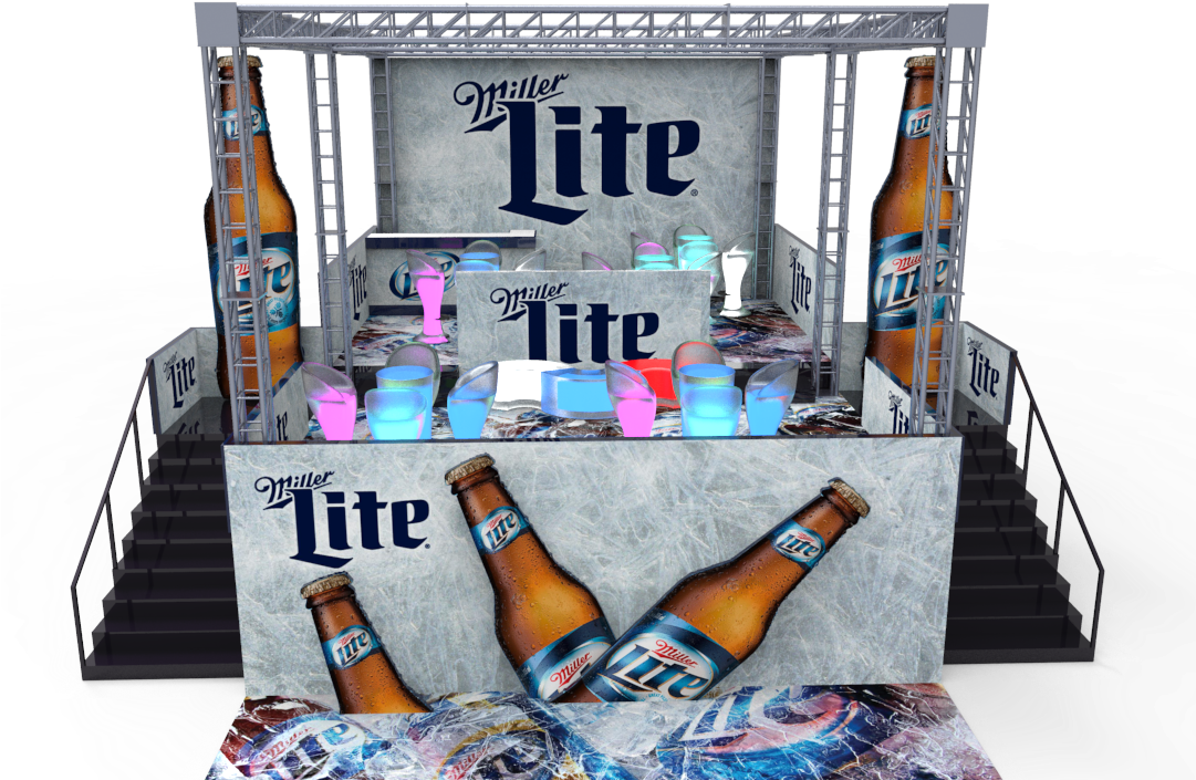 Vip Miller Lite - Miller Lite Beer, Pilsner - 6 Pack, 12 Oz Bottles (1080x719), Png Download
