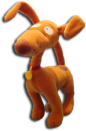 Rugrats Large Plush Dolls - Spike The Dog From Rugrats (325x477), Png Download