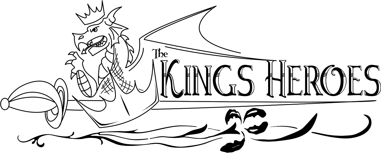 Game Logo For The King's Heros, By Aldorlea Games - Viking Ships (1279x516), Png Download