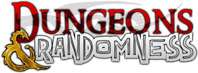 'dungeons & Randomness', A Podcast Following Several - Dungeons And Randomness Logo (700x286), Png Download