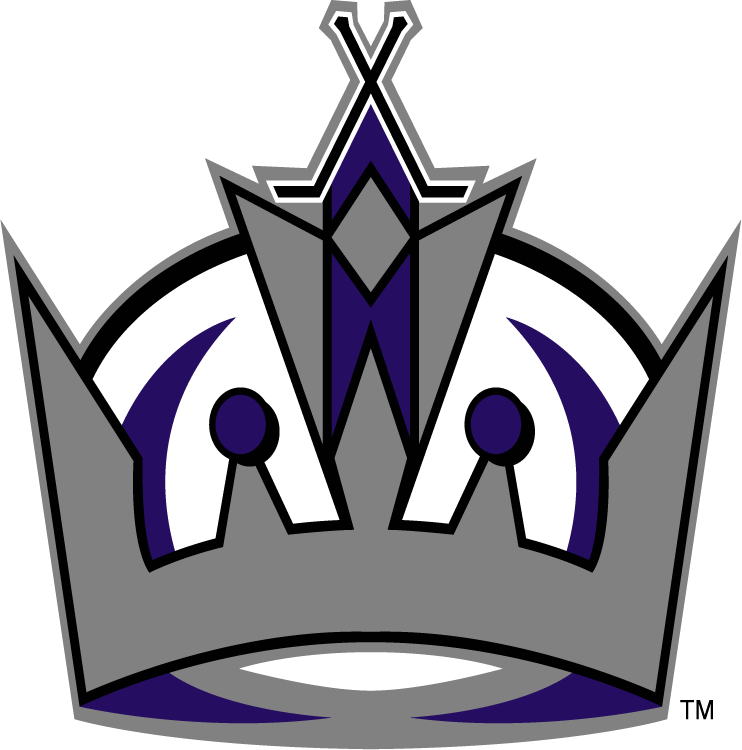 La Kings Crown Logo - Los Angeles Kings Crown Logo (742x750), Png Download