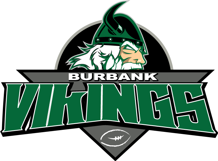 Burbank Vikings Logo - Viking Logo Football Teams (746x553), Png Download