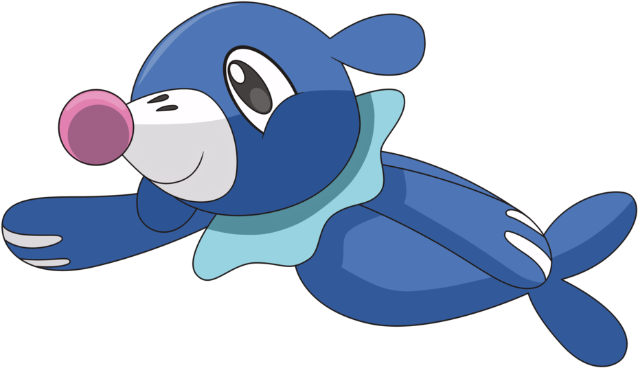 Popplio - Pokemon Sun And Moon Water Pokemon (1024x1014), Png Download