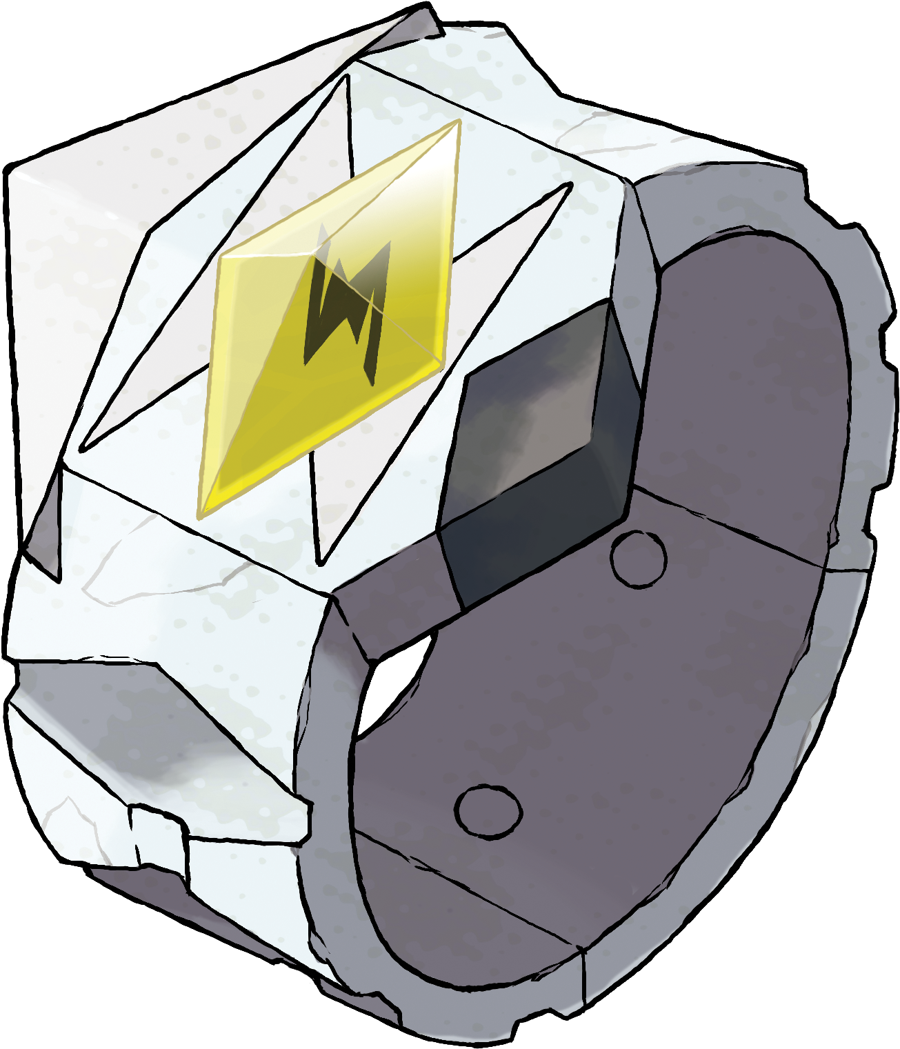 Z-ring - Z Ring And Mega Ring (2049x2063), Png Download