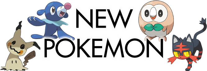Pokemon Sun And Moon New Pokemon - Love Live X Pokemon (700x240), Png Download