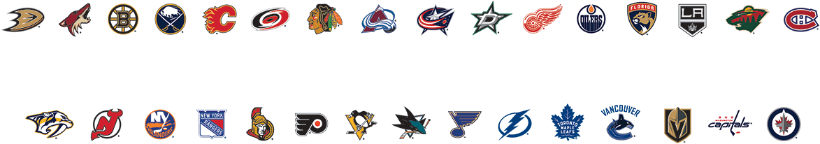 Nhl Logo - Nhl Teams (1200x275), Png Download