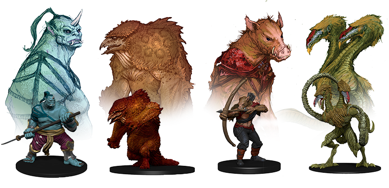 Details - Icons Of The Realms Classic Creatures Box Set (789x395), Png Download