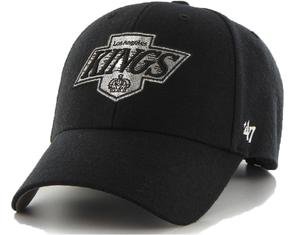 Los Angeles Kings '47 Brand Nhl Home '47 Mvp Cap Black - Cap Hat (1000x1000), Png Download
