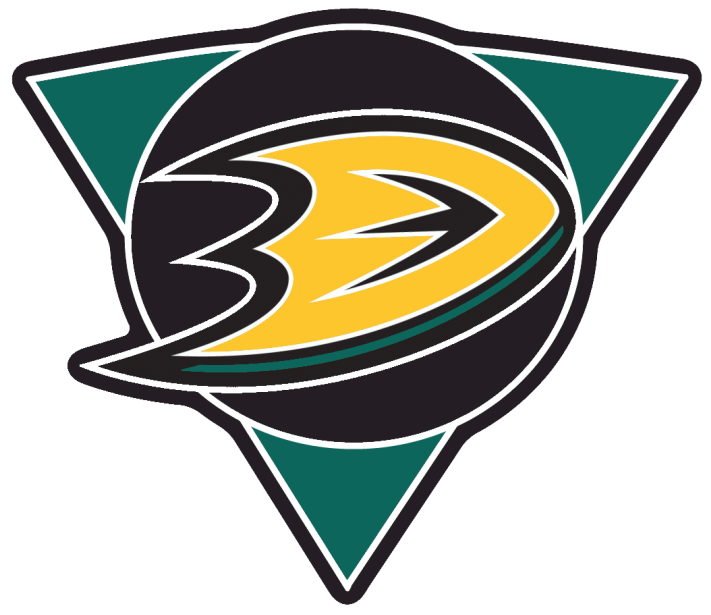 Duckslogo1 - Nhl Logo Mighty Ducks (719x621), Png Download