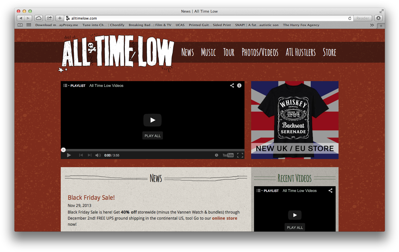 The First Conventional Website Is From Us Rock Band - All Time Low Punk Band Music Art 32x24 Print Poster (1394x888), Png Download