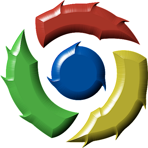 Custom By Evanc On - Google Chrome Custom Logo (493x492), Png Download