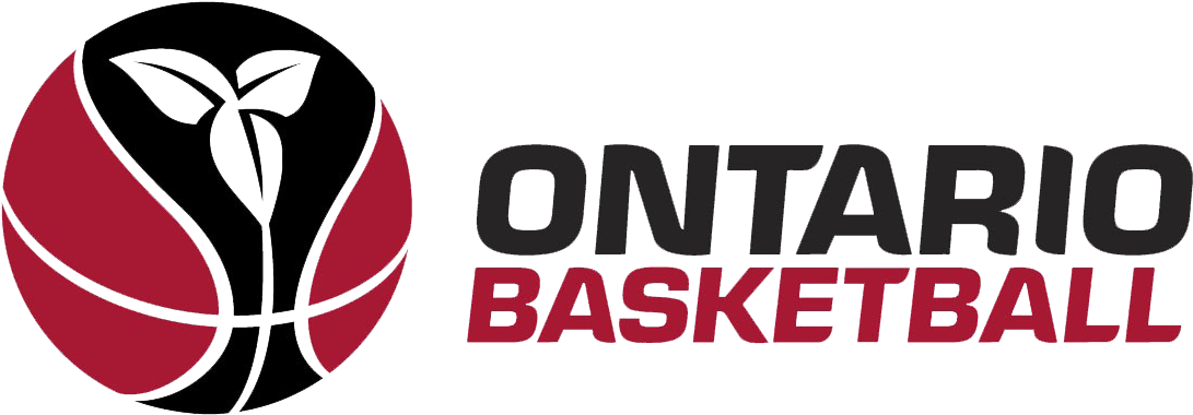 Ontario Basketball Logo - Ontario Basketball Association (1102x401), Png Download