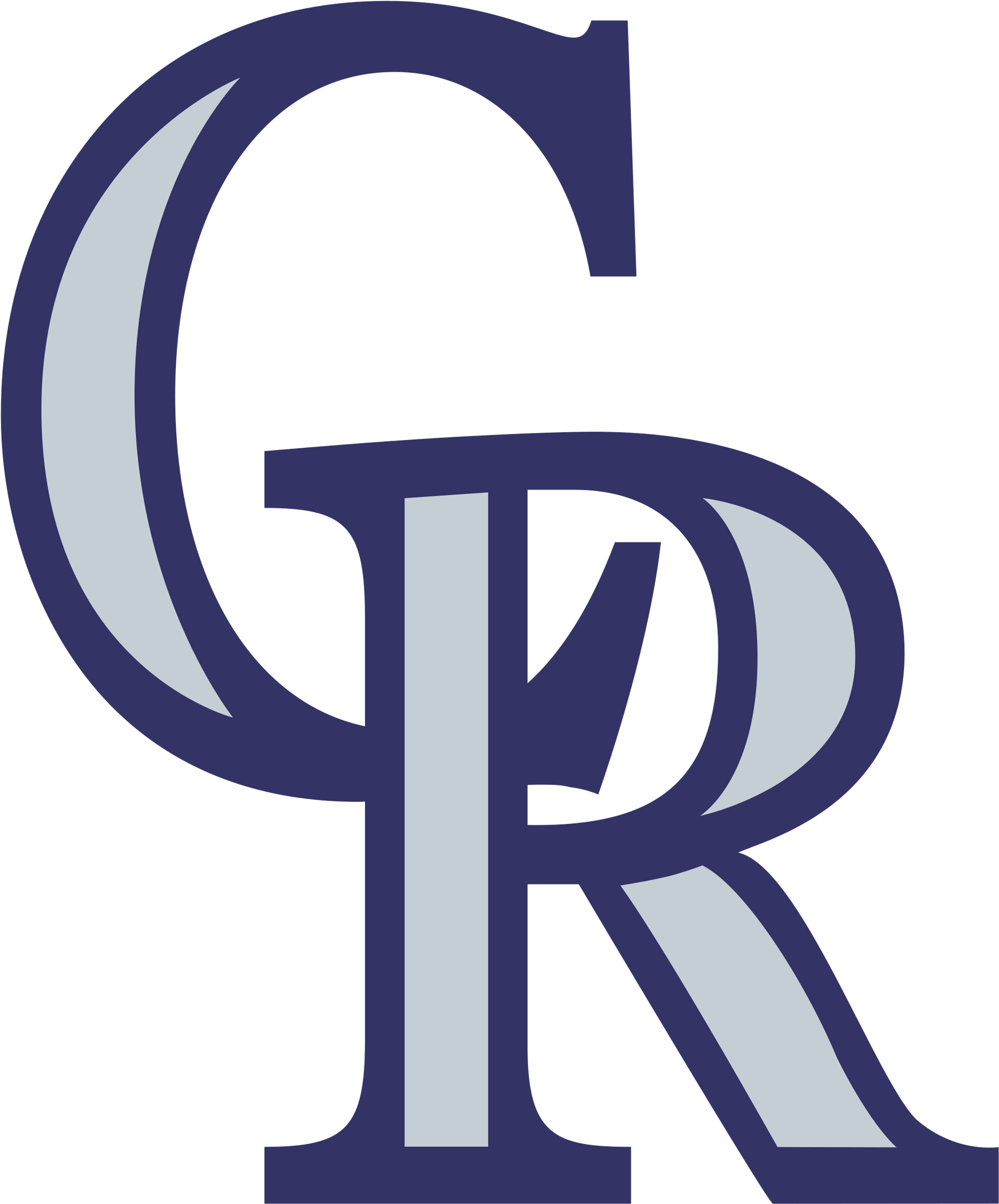 Open - Colorado Rockies Logo 2018 (2000x2407), Png Download