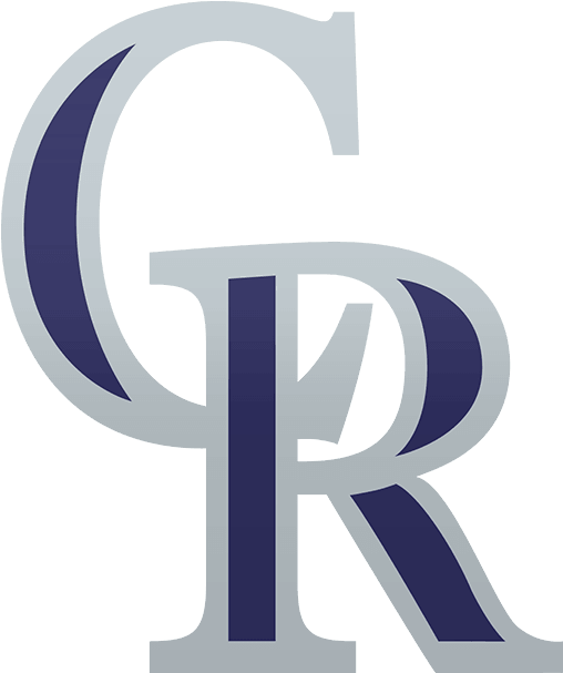 Colorado Rockies Cr Logo (800x800), Png Download