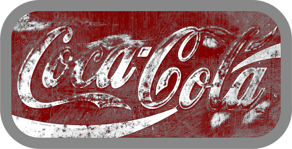 Bleed Area May Not Be Visible - Coca Cola Background Png (600x307), Png Download