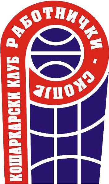 Kk Rabotnički Basketball Logo - Kosarkarski Klub Rabotnicki Skopje (360x600), Png Download