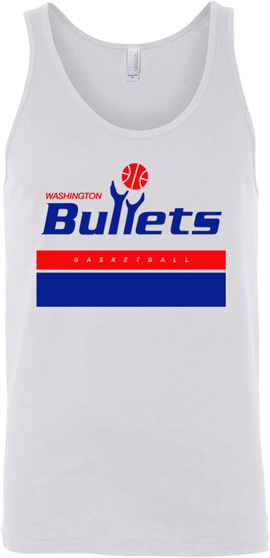 Washington Bullets Retro Dc Throwback Basketball Logo - Basketball (1155x1155), Png Download