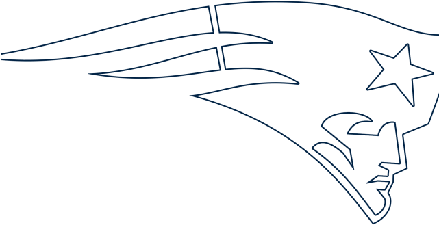 New England Patriots Clipart Stencil - Green Bay (640x480), Png Download