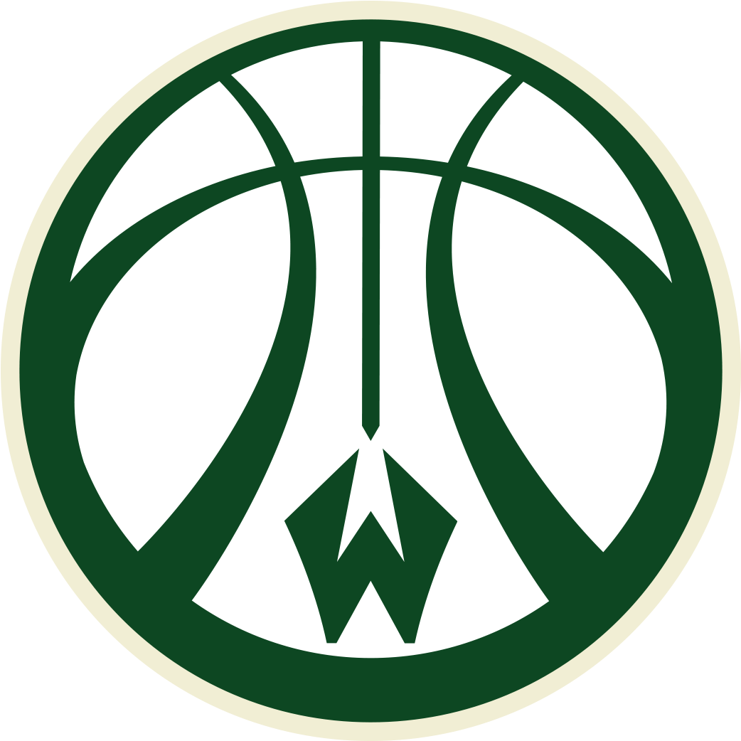 Wisconsin Basketball Logo - Milwaukee Bucks Ball Logo (1920x1080), Png Download