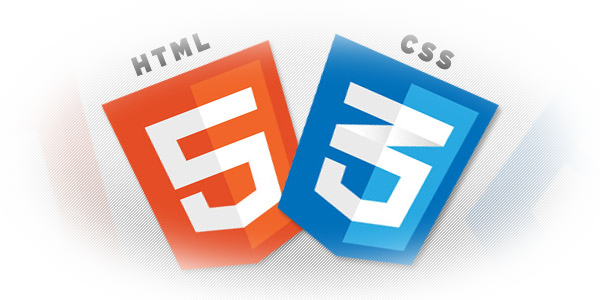 Html5 And Css3 Logos - Cascading Style Sheets (600x300), Png Download