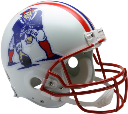 Patriots Football Helmet (475x429), Png Download