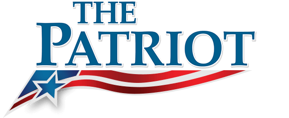 New England Transparent Png - Patriot Logo (593x242), Png Download