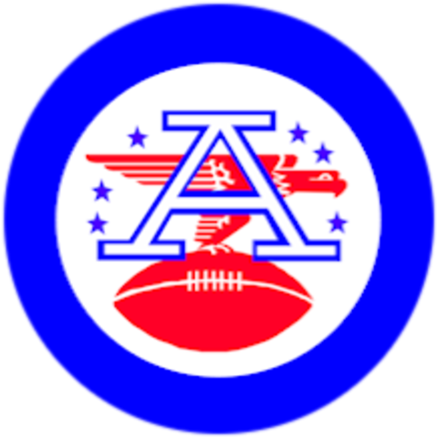 The Start Of The Nfl - American Football League 1960 Logo (480x480), Png Download