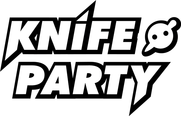 Knife Party And Skrillex Logo Download - Logo Knife Party (607x389), Png Download