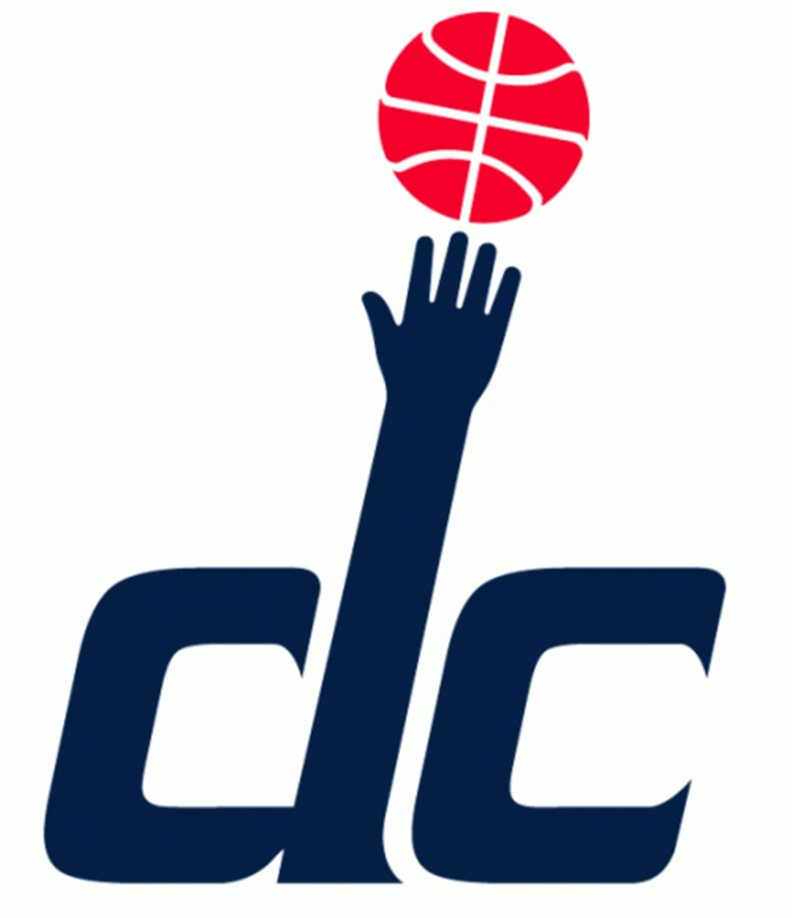 Washington Wizards Logo 1990s (1463x918), Png Download