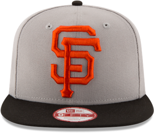 New Era 9fifty San Francisco Giants Logo Grand Redux - New Era San Francisco Giants Snapback Hat Ones Grey (819x490), Png Download