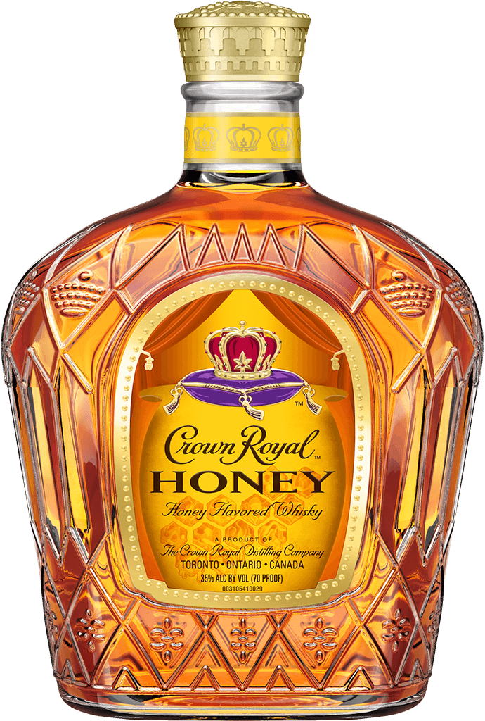 Crown Royal Honey Flavoured Whisky - Crown Royal Honey (690x1024), Png Download