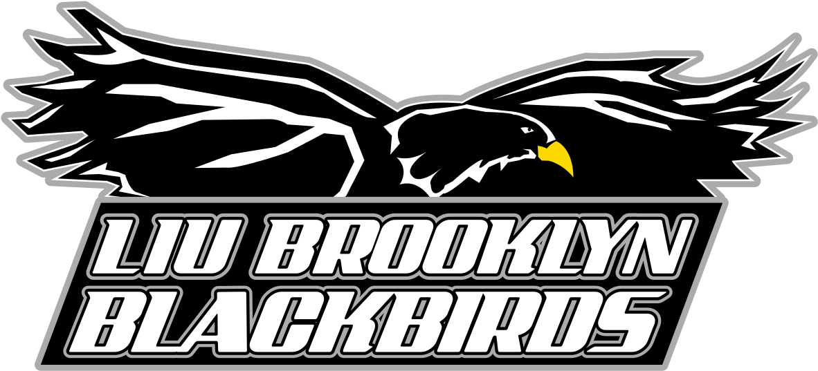 Liu Brooklyn Blackbirds - Liu Brooklyn Athletics Logo (1200x553), Png Download