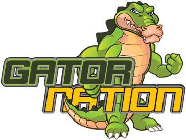 Gator Nation (500x285), Png Download