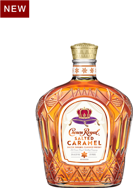 Crown Royal - Salted Caramel Crown Royal (740x956), Png Download
