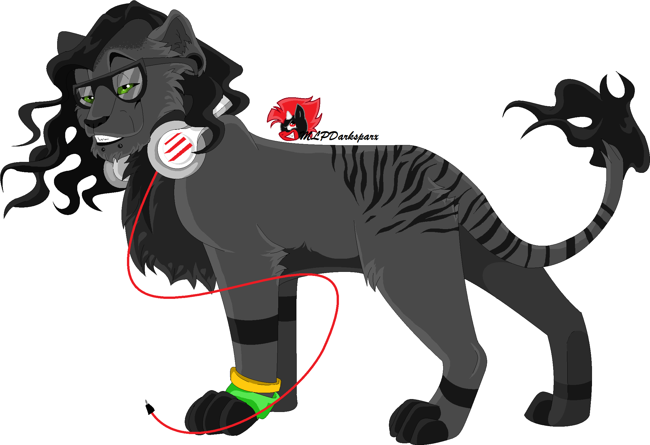 How To Draw Chibi Skrillex, Skrillex, Sonny Moore, - Skrillex Lion (2576x1876), Png Download