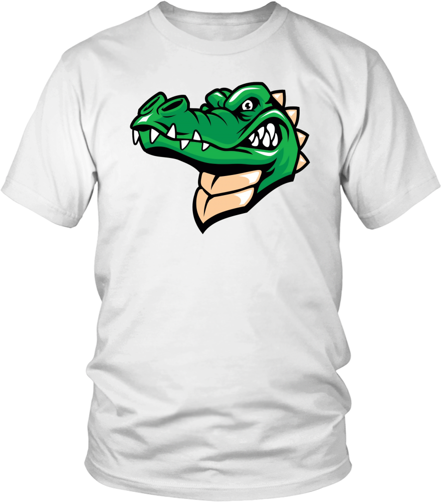 Gators Logo T-shirt - All Women Are Created Equal But Queens (1000x1000), Png Download