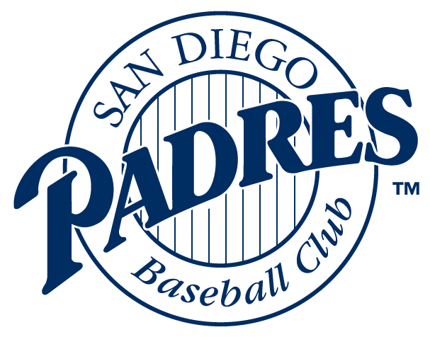 San Diego Padres Alternate Logo 2000 To - Logo Padres De San Diego (607x476), Png Download