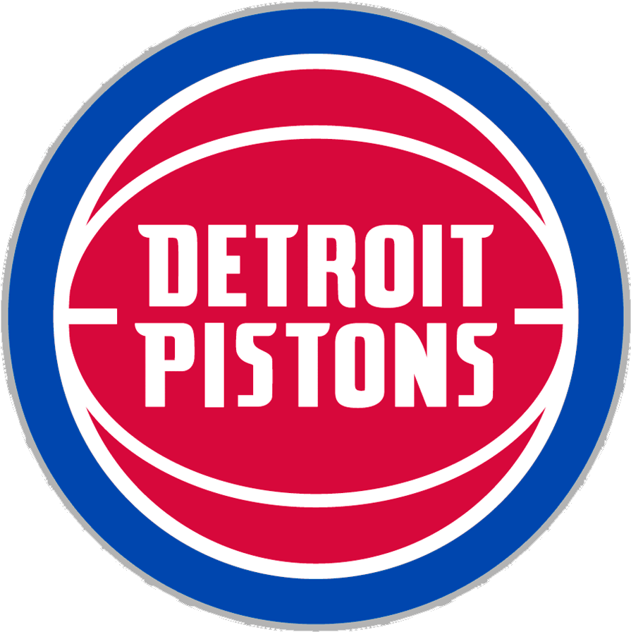 Detroit Pistons Logo Png (905x905), Png Download