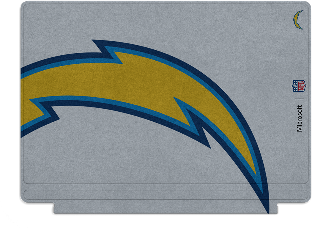 Microsoft Surface Pro 4 San Diego Chargers Type Cover - San Diego Chargers Colors (1440x810), Png Download