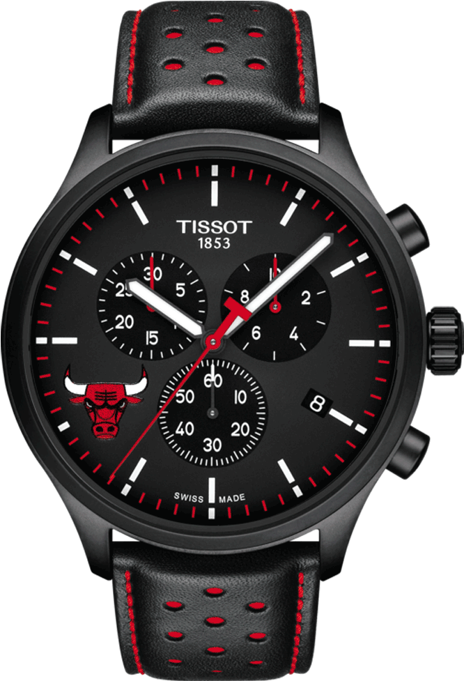 Tissot Chrono Xl Nba Teams Special San Antonio Spurs - Alpina Al 525g4ts6 (414x627), Png Download