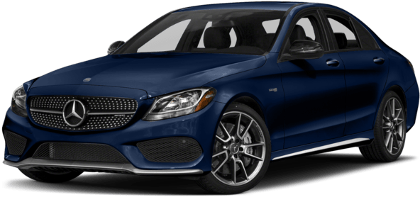 2018 Mercedes-benz Amg C 43 Sedan - Toyota Avalon 2017 Blue (640x370), Png Download
