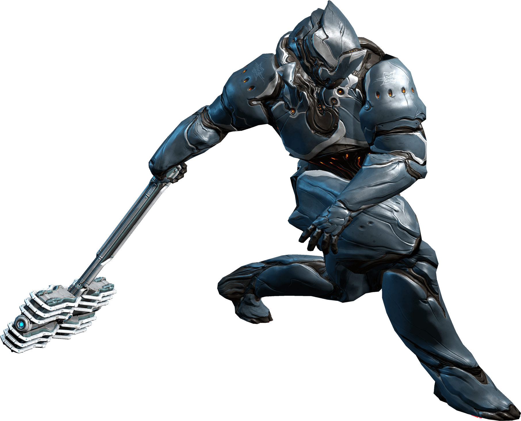 Games - Warframe - Rhino Warframe (2000x1500), Png Download