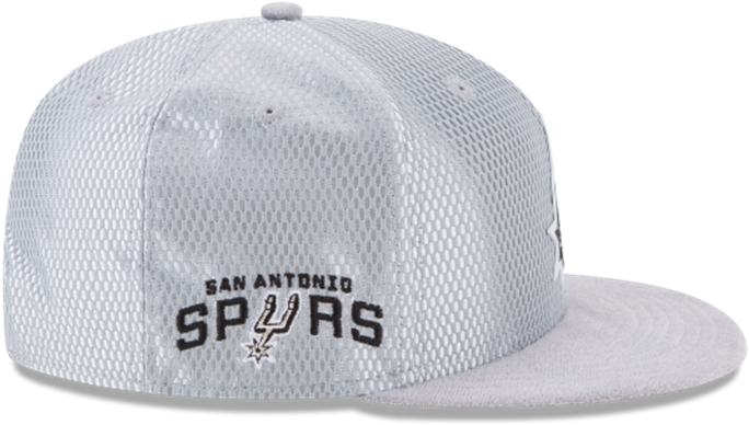 Men's San Antonio Spurs New Era Silver 2017 Official (819x471), Png Download