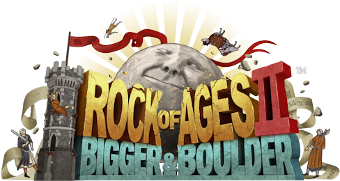 Rock Of Ages - Rock Of Ages 2 Bigger & Boulder ™ (525x262), Png Download