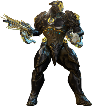 Rhino Warframe Wiki Fandom Powered By Wikia - Rhino Prime (389x450), Png Download